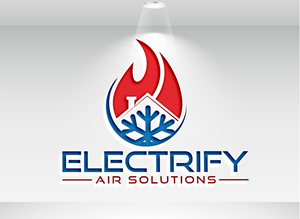 Logo Design by MANIK 42 for Electrify Air Solutions | Design: #28797366
