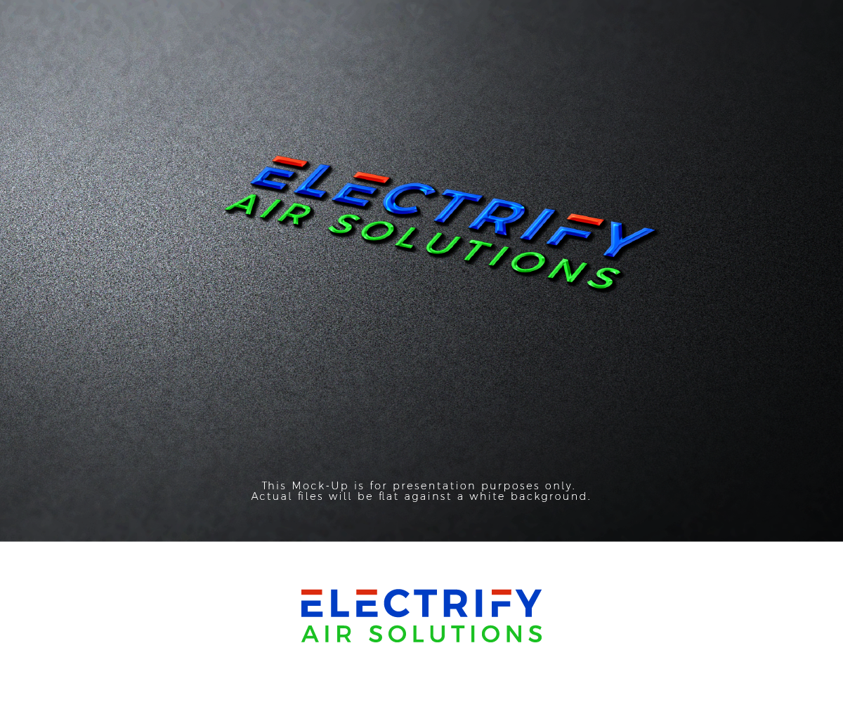 Logo Design by Vetroff for Electrify Air Solutions | Design #28794804