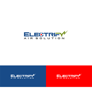 Logo Design by Arham Hidayat for Electrify Air Solutions | Design: #28816342
