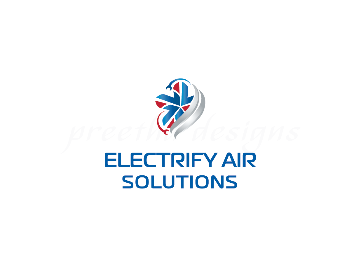 Logo Design by Preethu for Electrify Air Solutions | Design #28842286