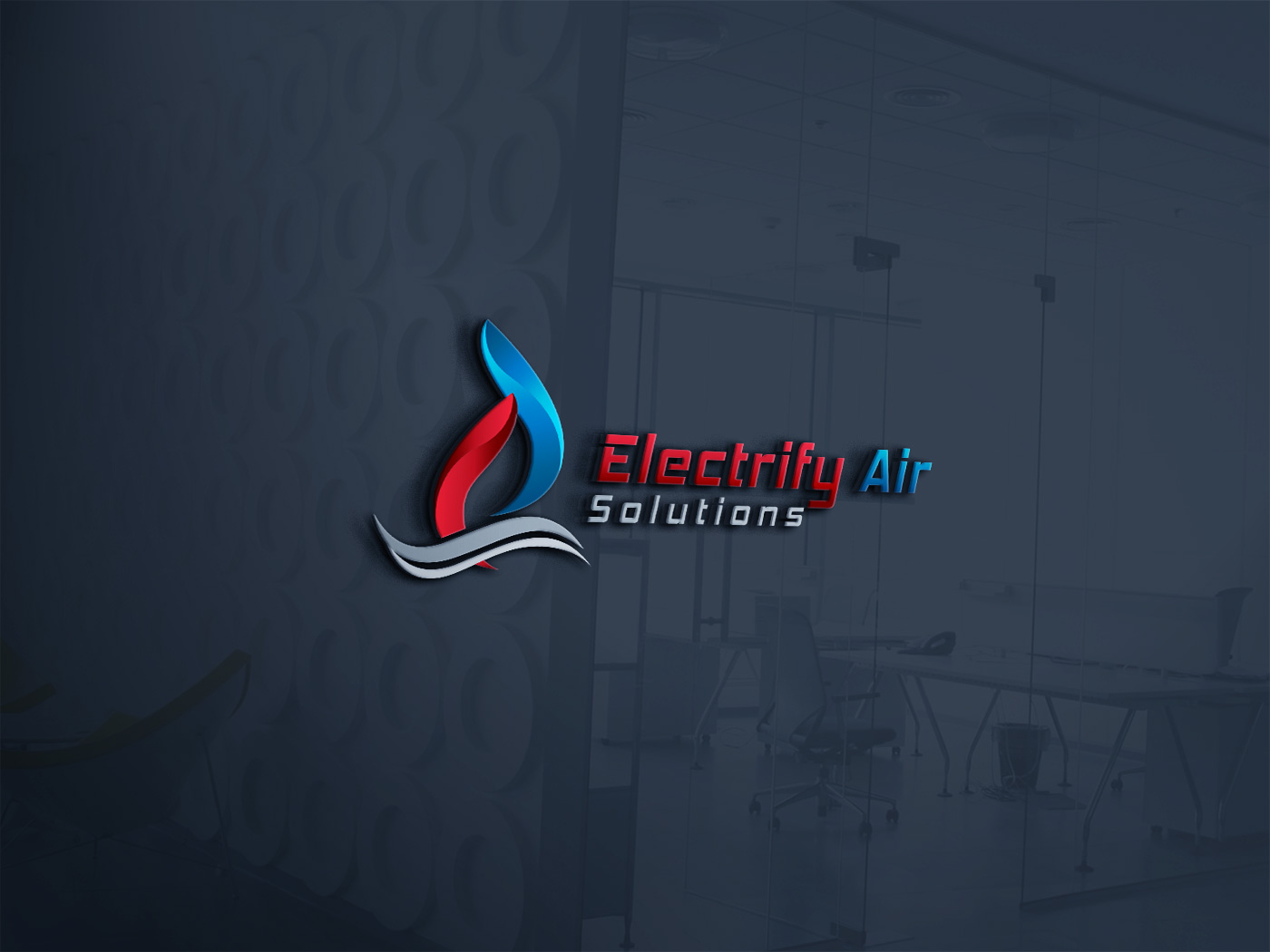 Logo Design by Deziners Zone for Electrify Air Solutions | Design #28796687