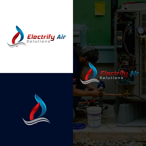 Logo Design by Deziners Zone for Electrify Air Solutions | Design: #28796692