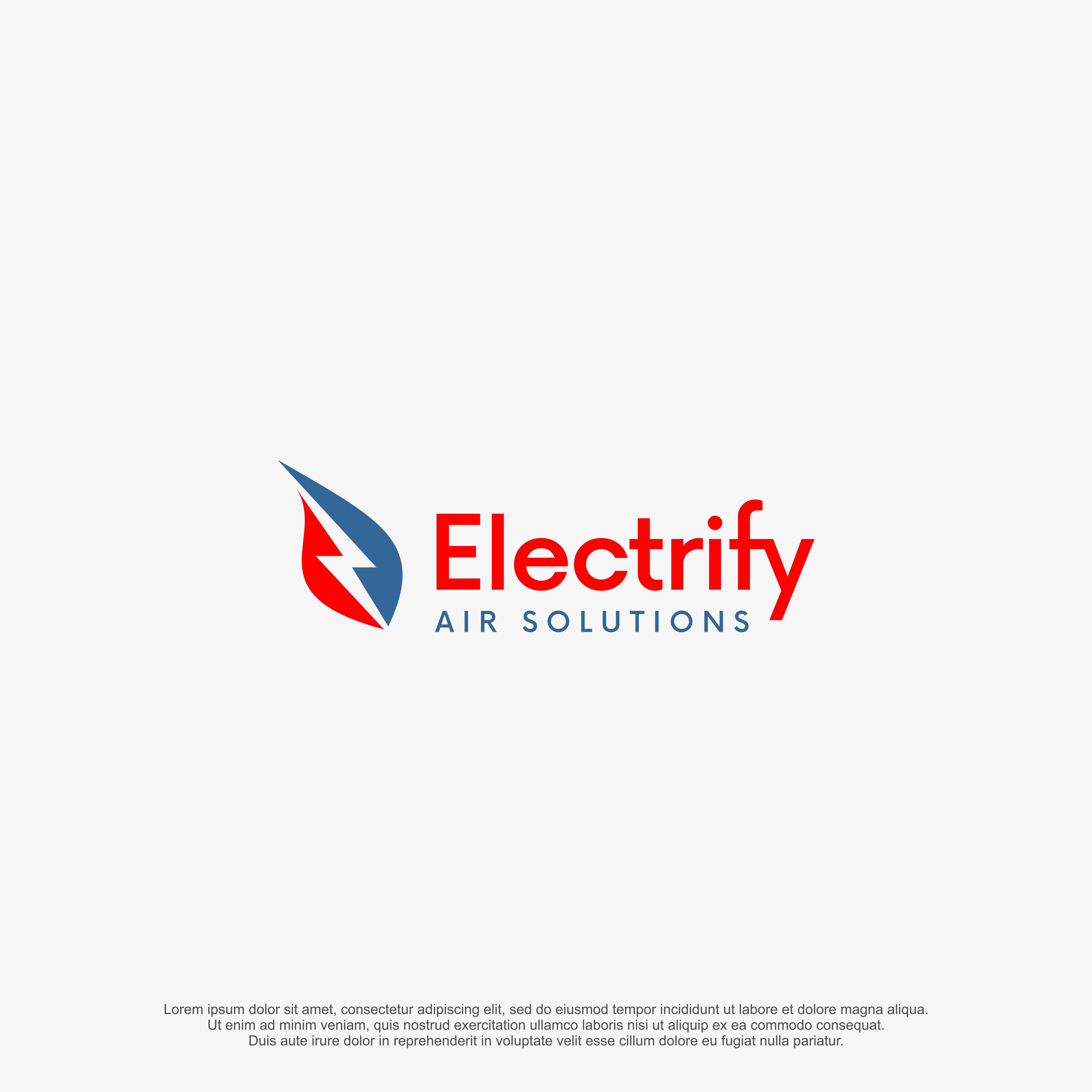 Logo Design by R!CKY for Electrify Air Solutions | Design #28846893