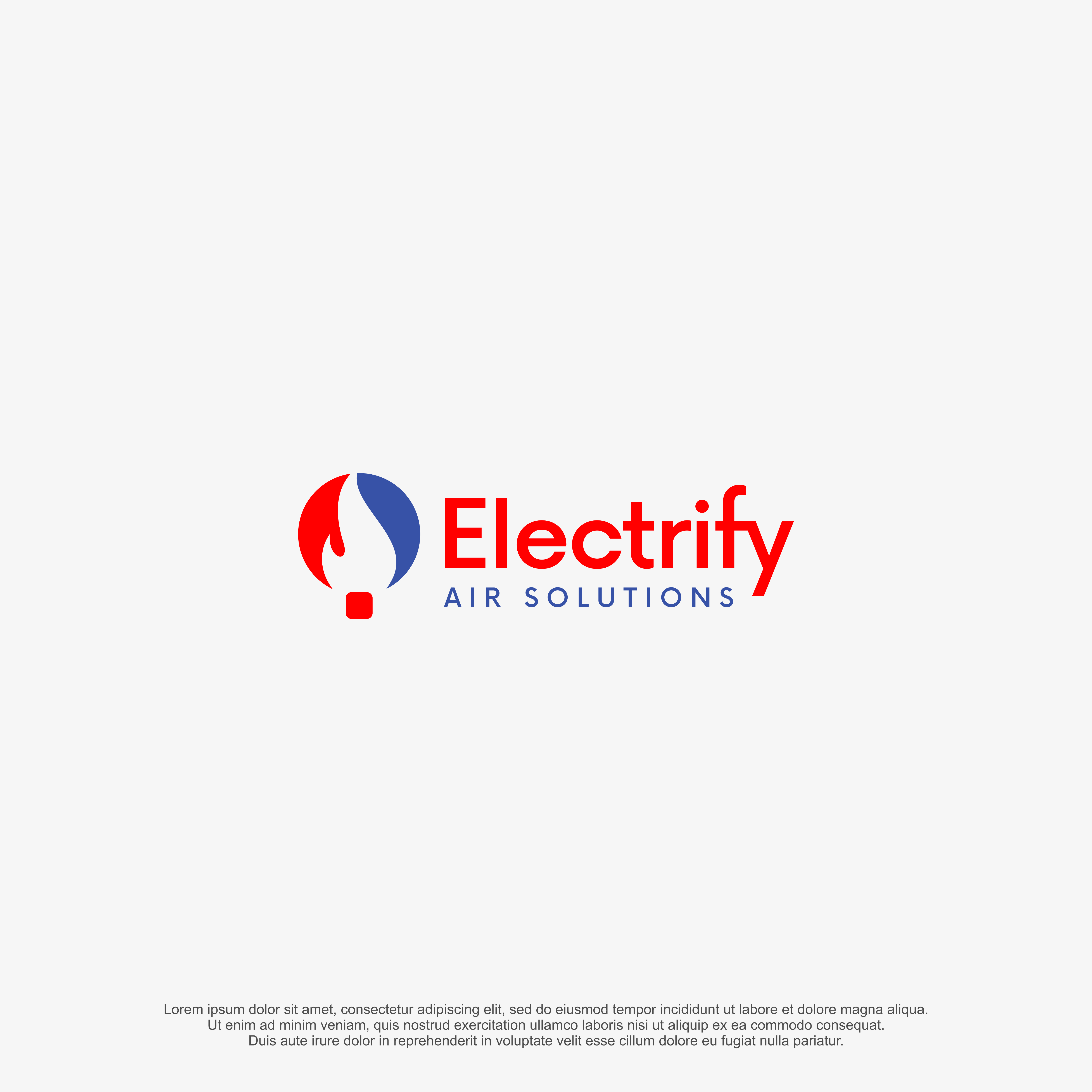 Diseño de Logo por R!CKY para Electrify Air Solutions | Diseño #28846910