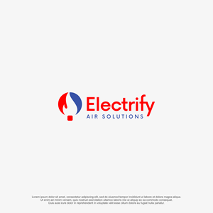Diseño de Logo por R!CKY para Electrify Air Solutions | Diseño: #28846910