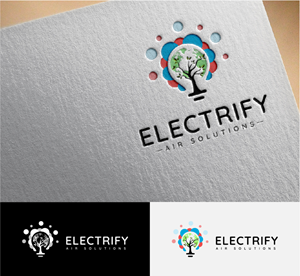 Logo Design by Mime Artworks for Electrify Air Solutions | Design: #28864814