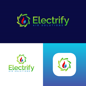Logo Design by oneeightdesigns for Electrify Air Solutions | Design: #28851964