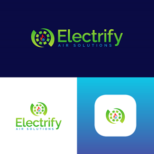 Logo Design by oneeightdesigns for Electrify Air Solutions | Design: #28851988