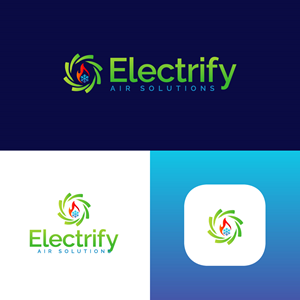 Logo Design by oneeightdesigns for Electrify Air Solutions | Design: #28851989