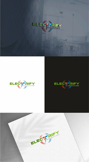 Logo Design by Dave Paresh for Electrify Air Solutions | Design: #28798408