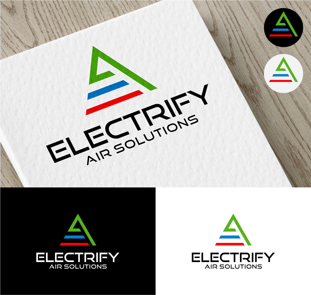 Logo Design by vintana for Electrify Air Solutions | Design #28844970