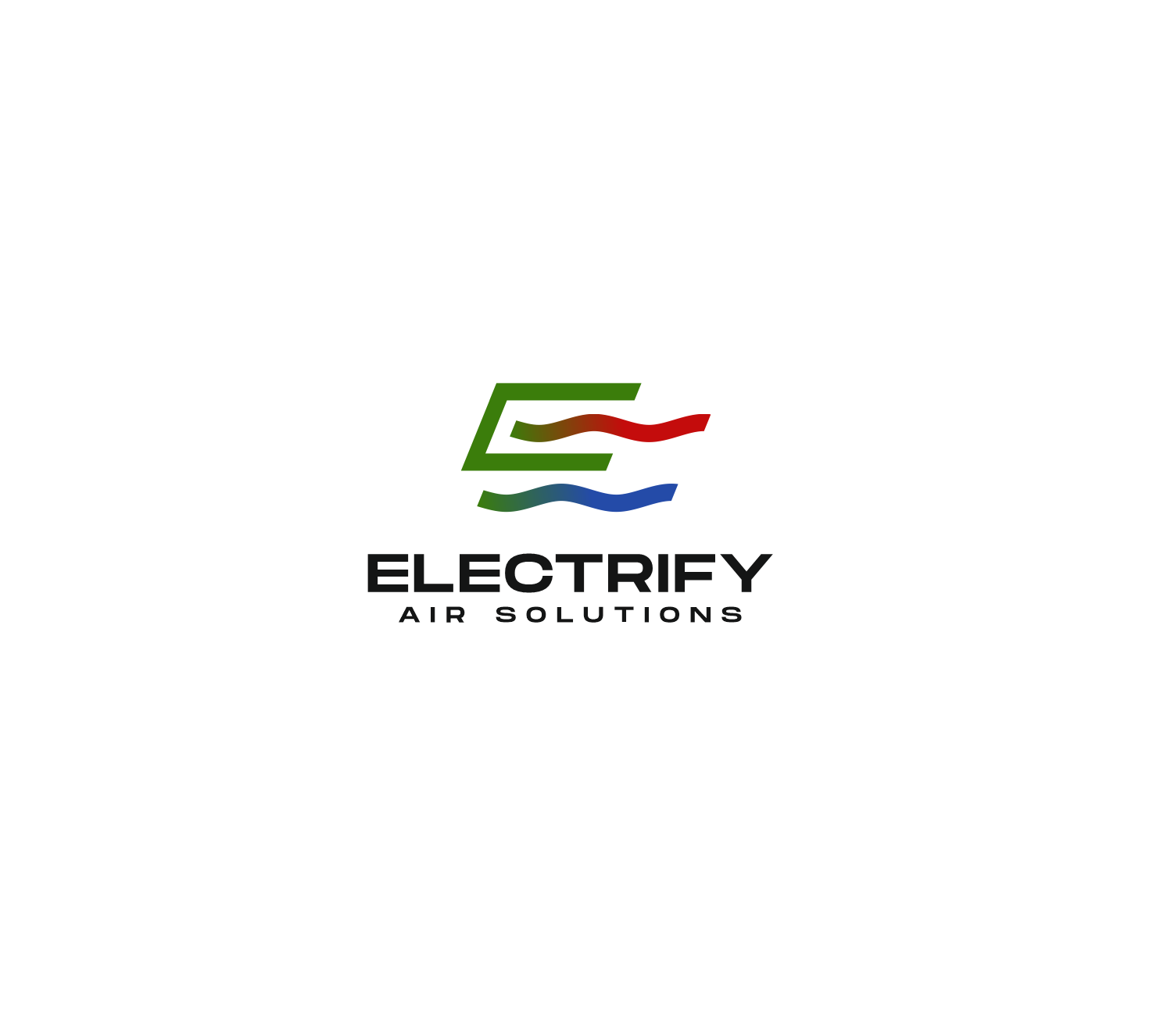 Logo Design by Stelery for Electrify Air Solutions | Design #28847924