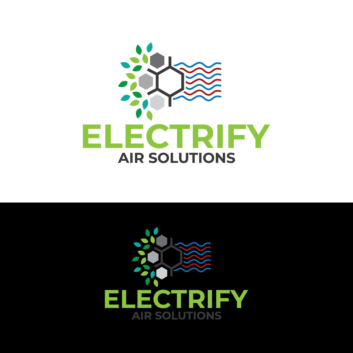 Logo Design by brand maker for Electrify Air Solutions | Design #28796534