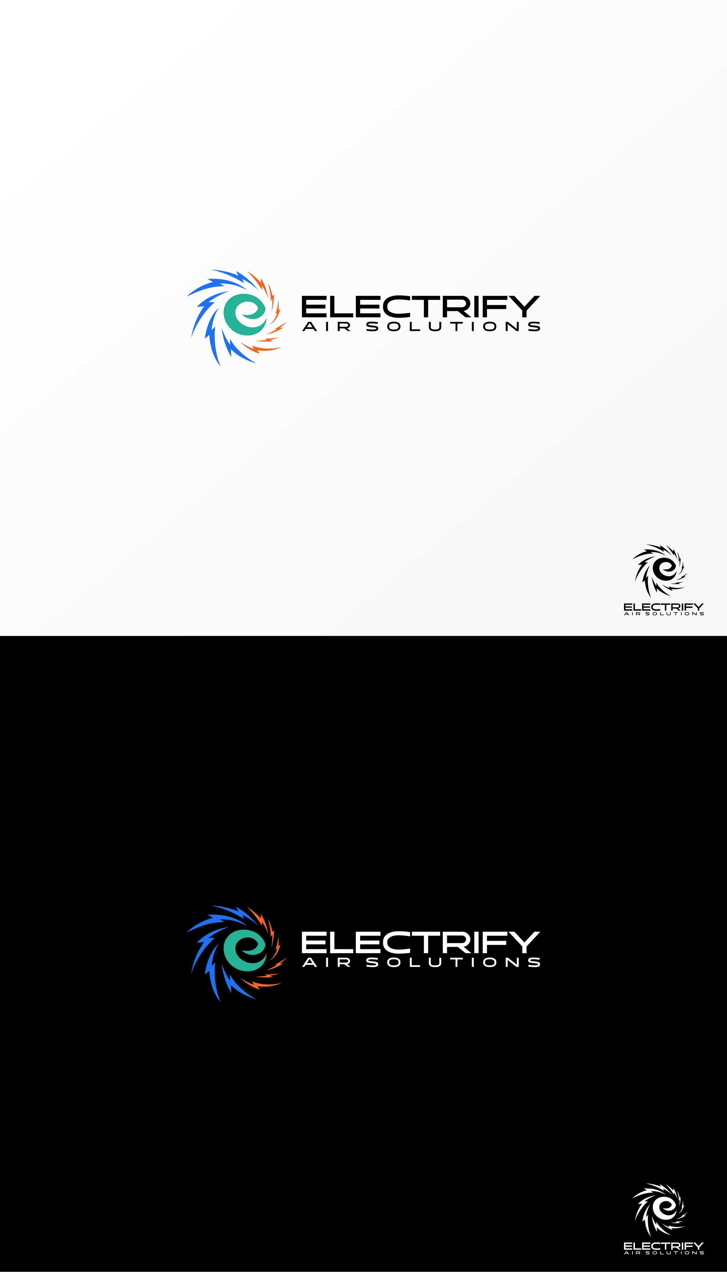 Logo Design by ace_art™ for Electrify Air Solutions | Design #28795253