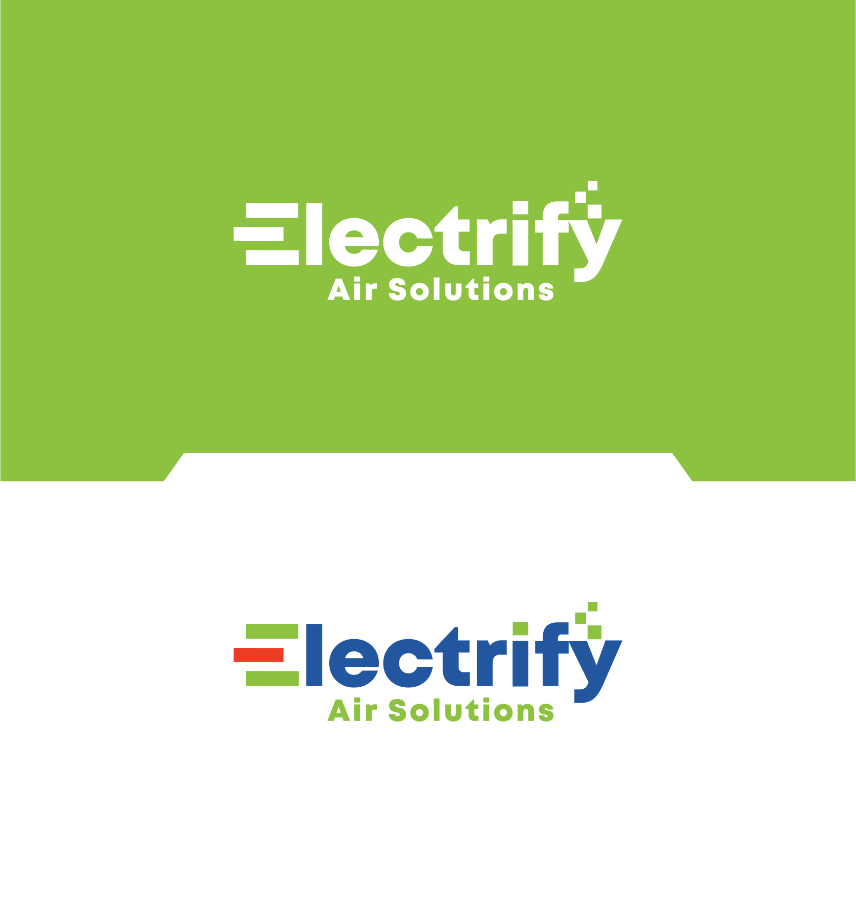 Logo Design by sun_bird for Electrify Air Solutions | Design #28849386