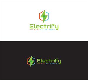 Diseño de Logo por gauravgraphy para Electrify Air Solutions | Diseño: #28885224