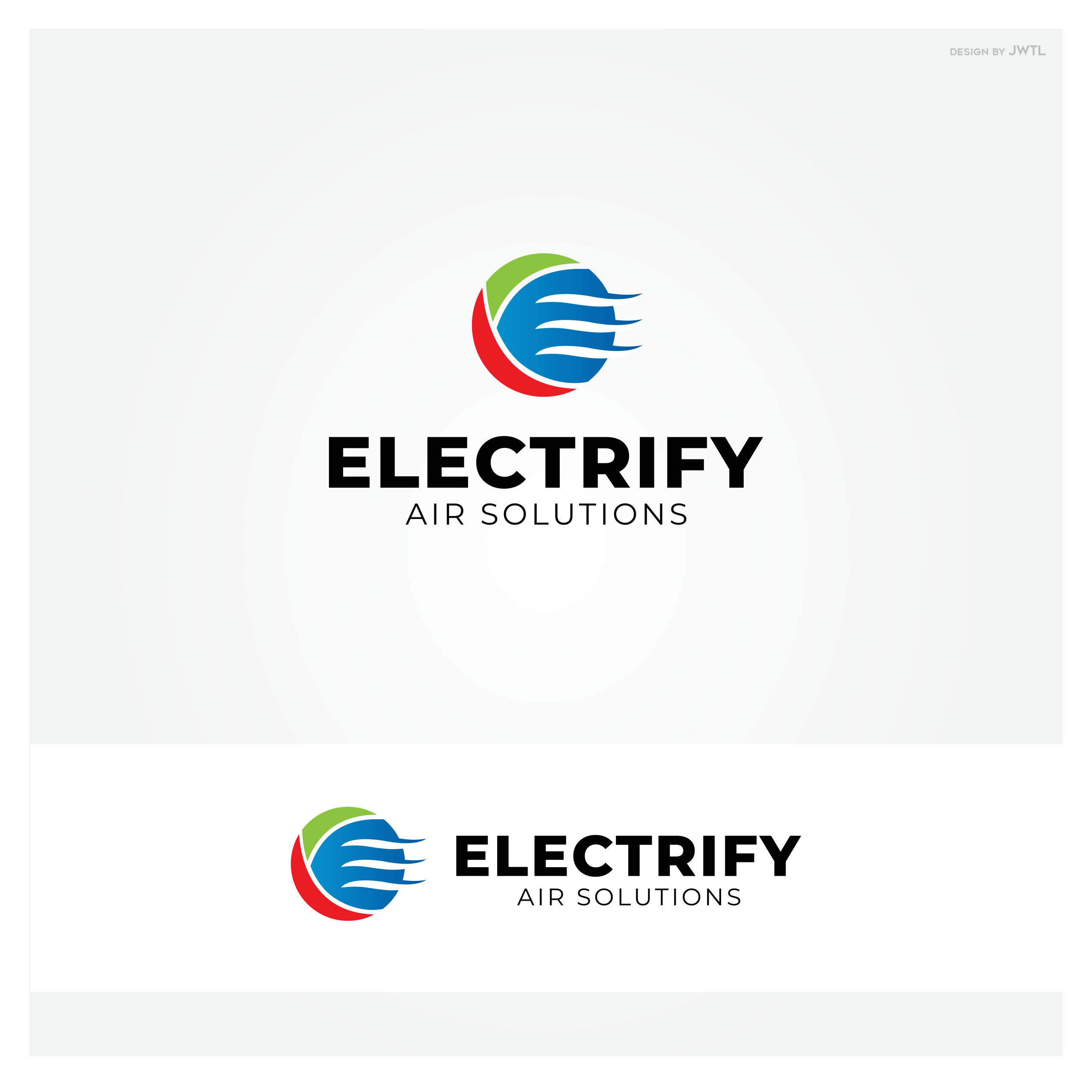 Logo Design by JWTL for Electrify Air Solutions | Design #28819105