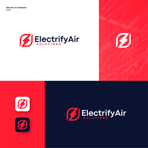 Logo Design by JBalloon Design for Electrify Air Solutions | Design: #28820323