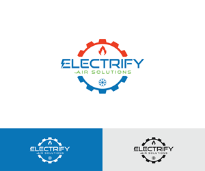 Logo Design by N M Designs for Electrify Air Solutions | Design: #28852975