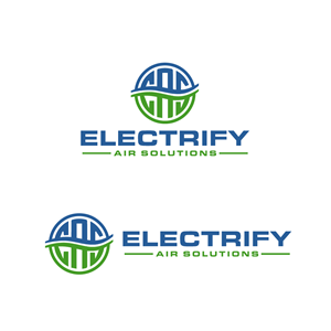 Logo Design by AlphabetZero.co.uk for Electrify Air Solutions | Design: #28813639