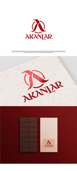 Logo Design by Fezy Design Studio for AKANLAR CHOCOLATE CO.LTD.STI | Design: #28797759