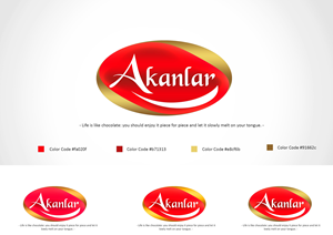 Logo Design by Sarah William for AKANLAR CHOCOLATE CO.LTD.STI | Design: #28796337