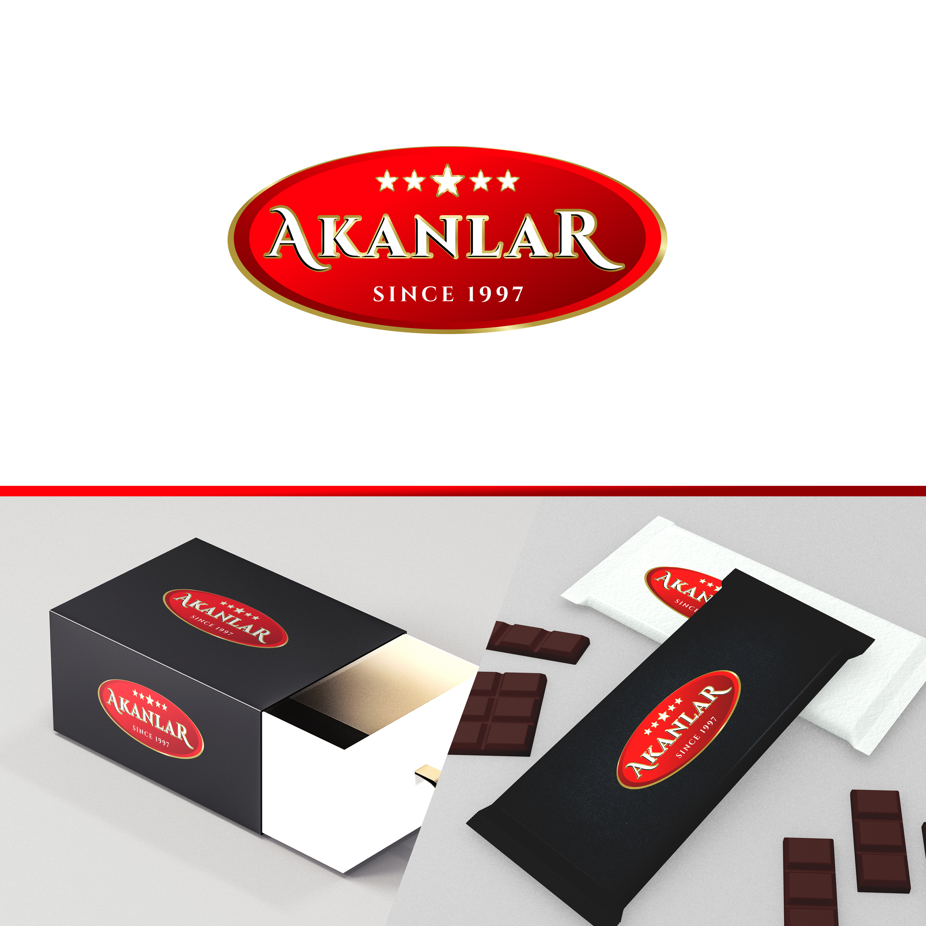 Logo Design by Lezette_G for AKANLAR CHOCOLATE CO.LTD.STI | Design #28810043