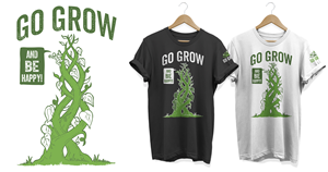 Go Grow T Shirts x 4 designs | T-Shirt-Design von Al Pech