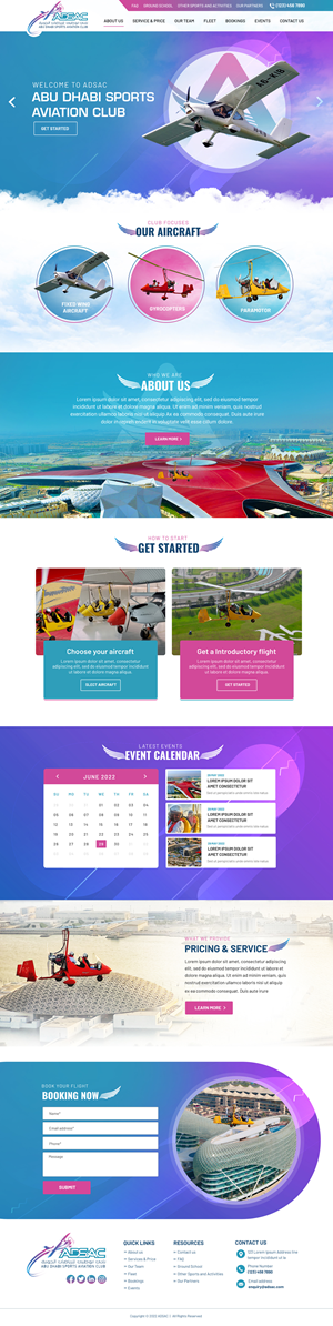Web Design by Blue Sparrow for this project | Design: #28816810