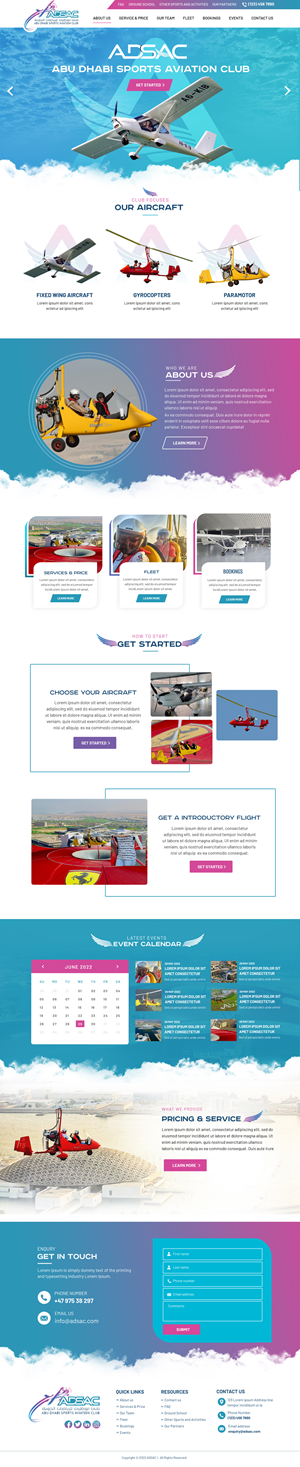 Web Design by Blue Sparrow for this project | Design: #28817202