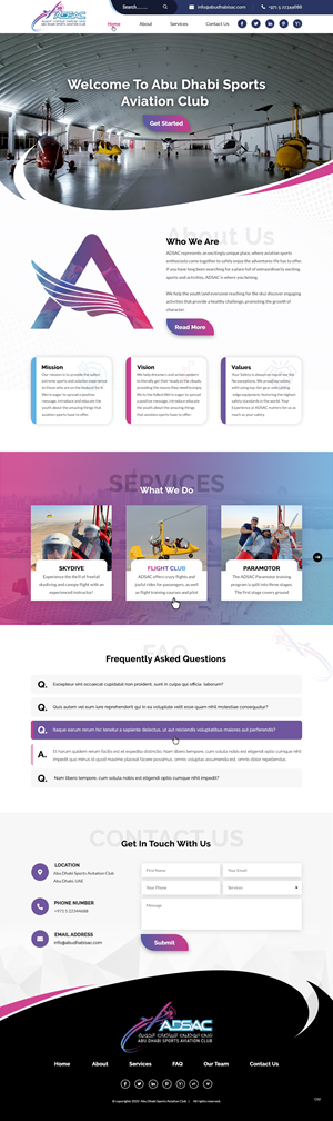 Web Design by pb for this project | Design: #28804158