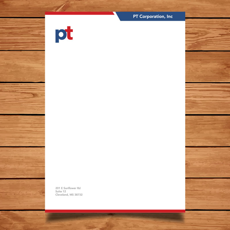 Diseño de Membrete por Ellene para PT CORPORATION INC | Diseño #28815240