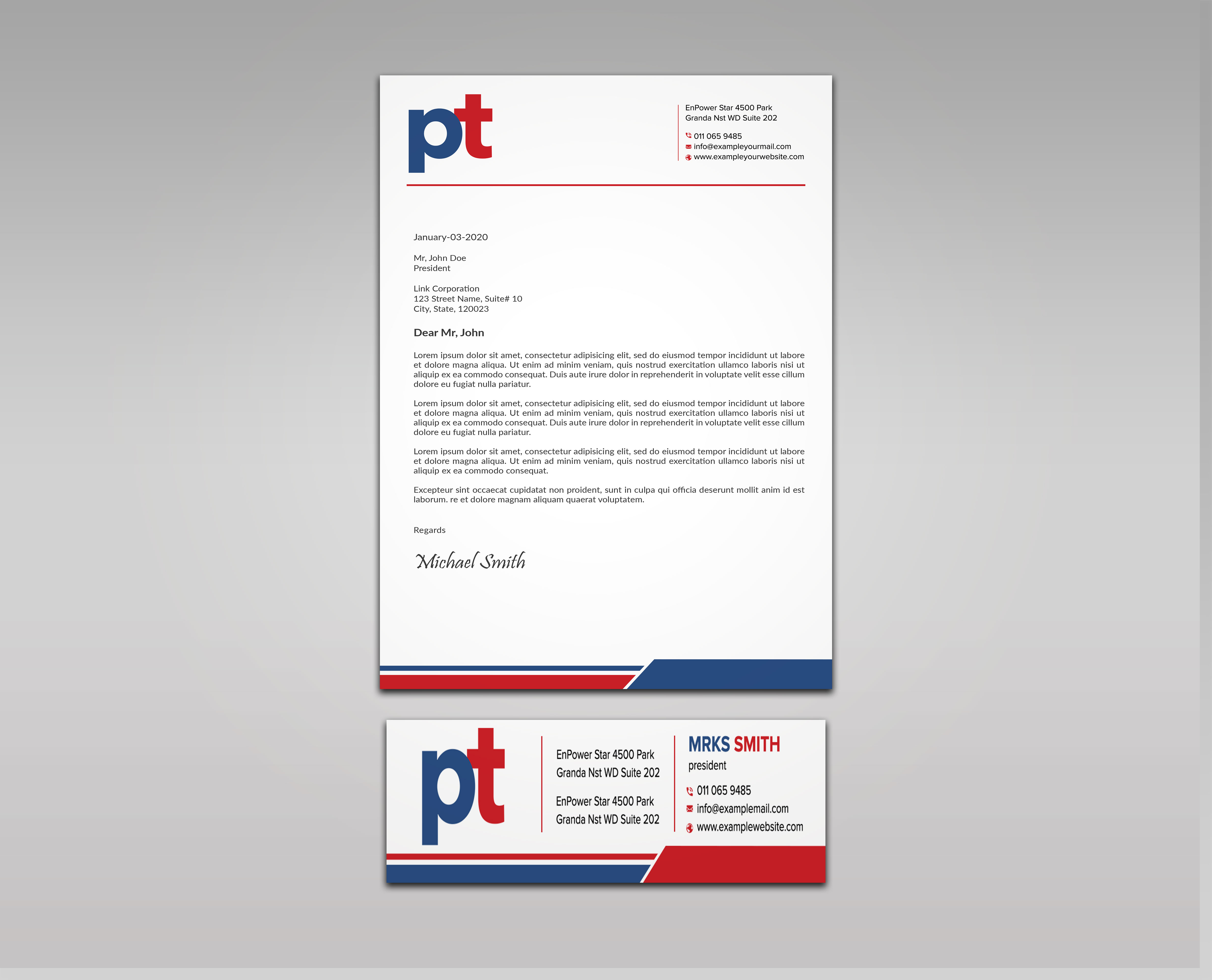 Briefkopf-Design von sadikul islam für PT CORPORATION INC | Design #28811122
