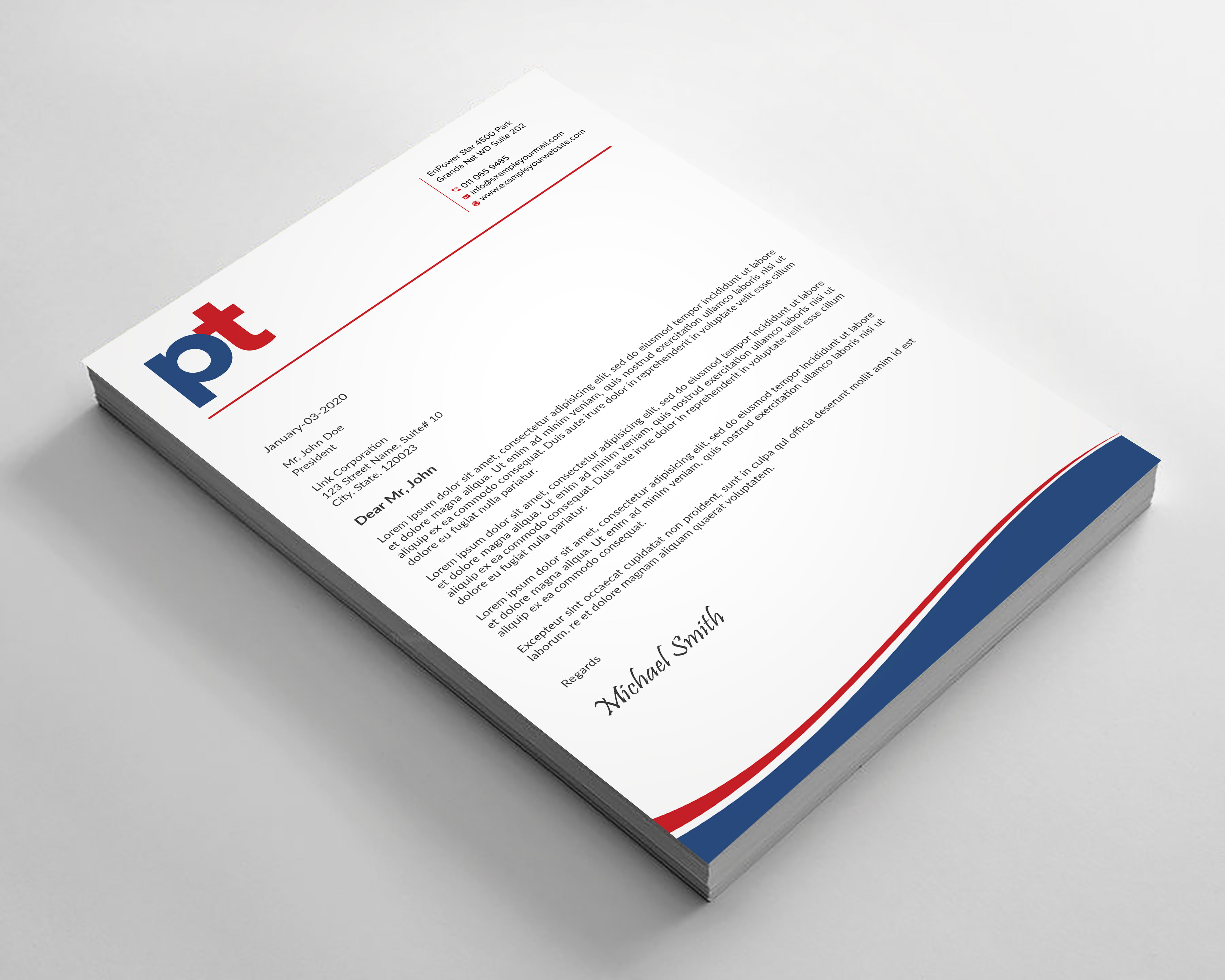 Briefkopf-Design von sadikul islam für PT CORPORATION INC | Design #28811125