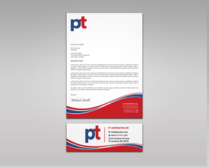 Letterhead Design by sadikul islam for PT CORPORATION INC | Design: #28816287