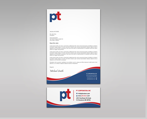 Letterhead Design by sadikul islam for PT CORPORATION INC | Design: #28816293