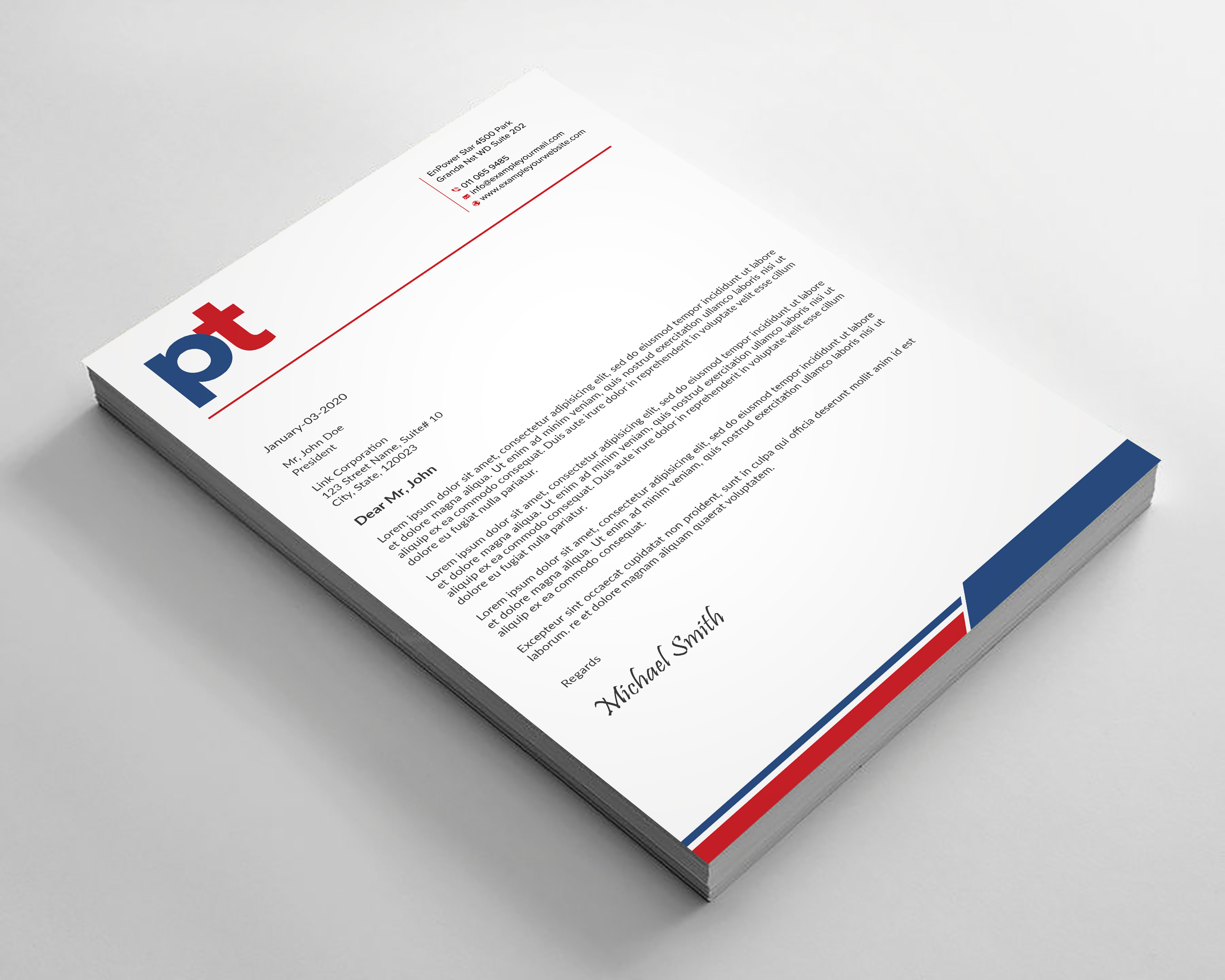 Briefkopf-Design von sadikul islam für PT CORPORATION INC | Design #28818640