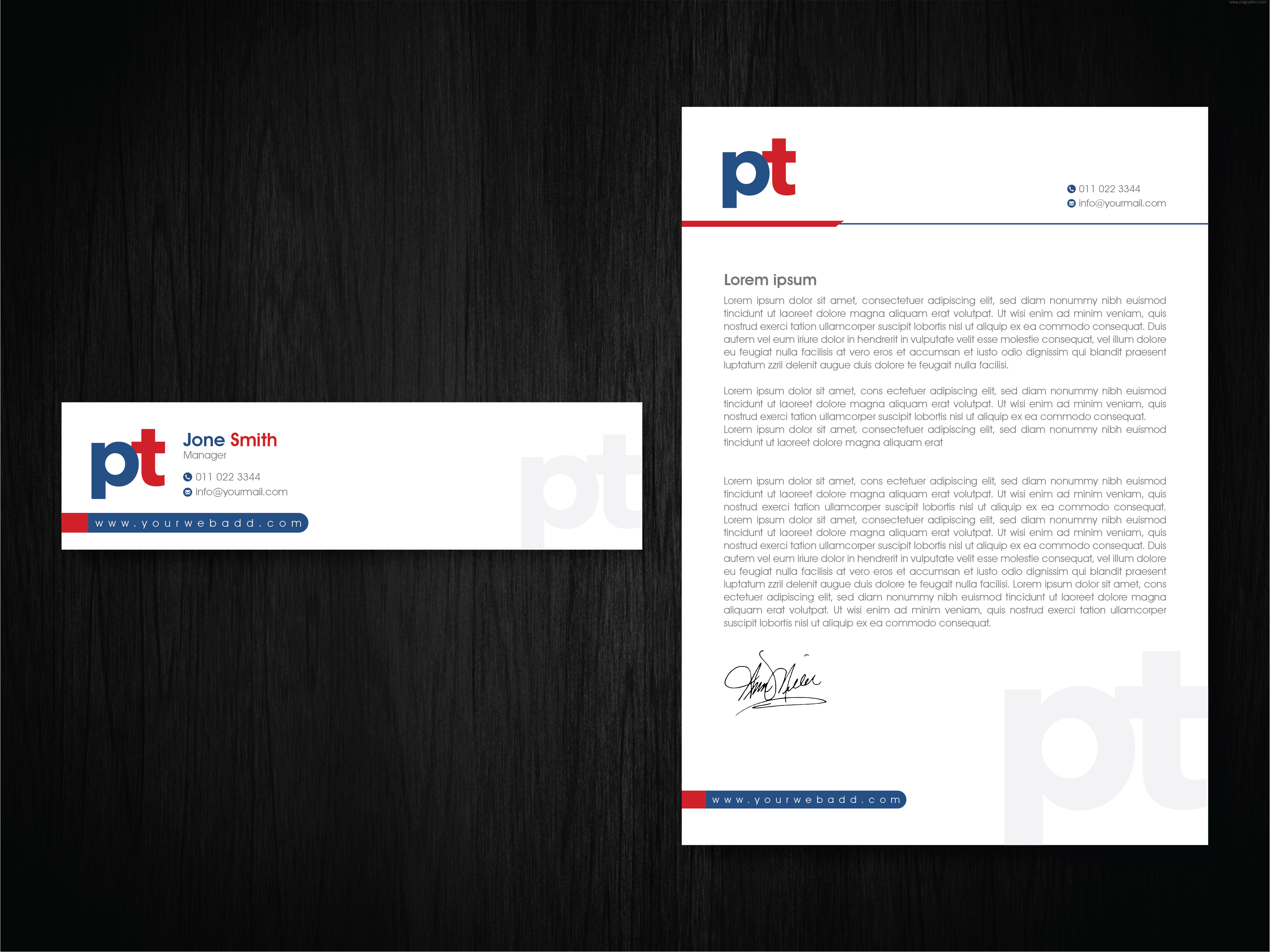 Letterhead Design by artbitin for PT CORPORATION INC | Design #28800671