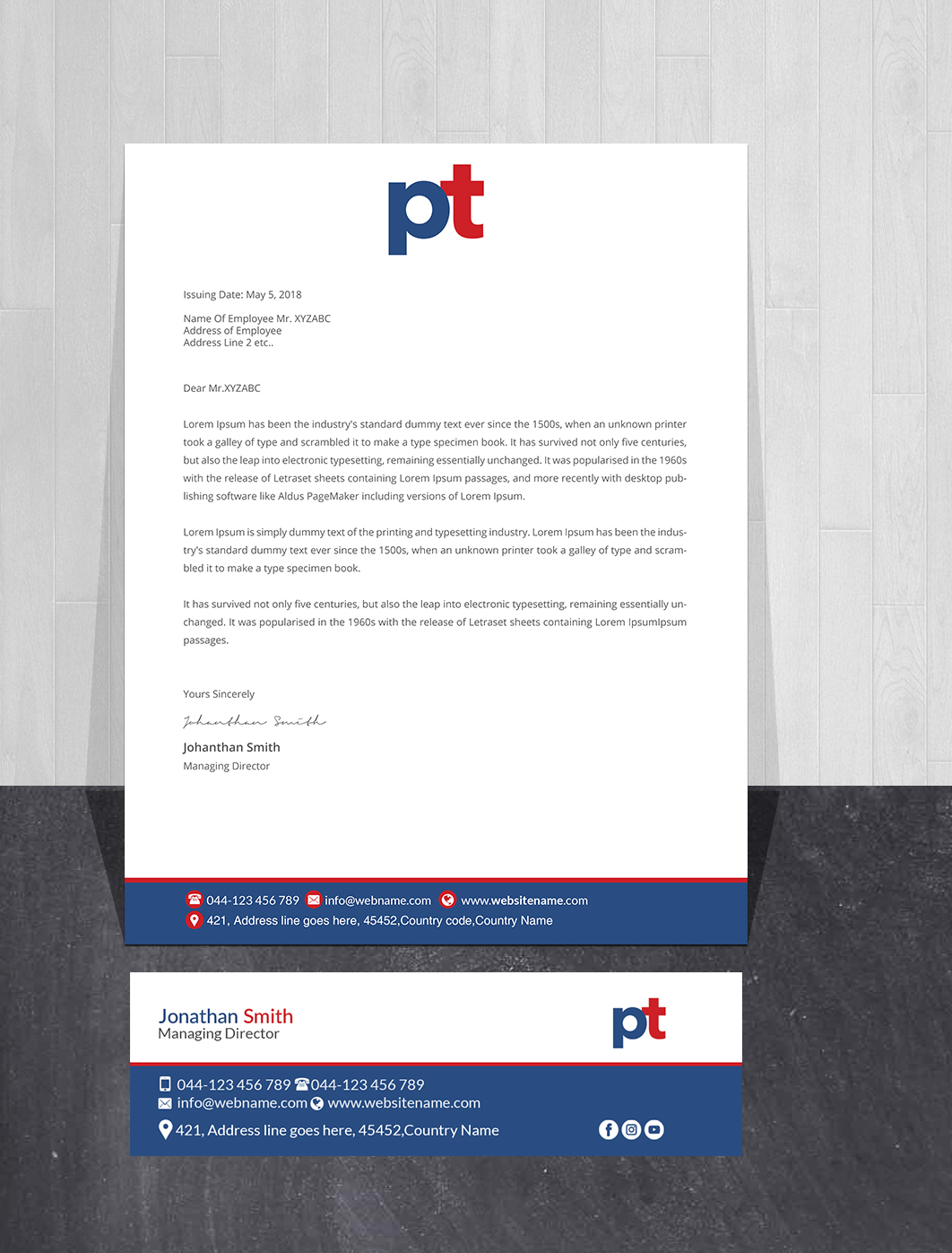 Design En-Tête par Creations Box 2015 pour PT CORPORATION INC | Design #28830750