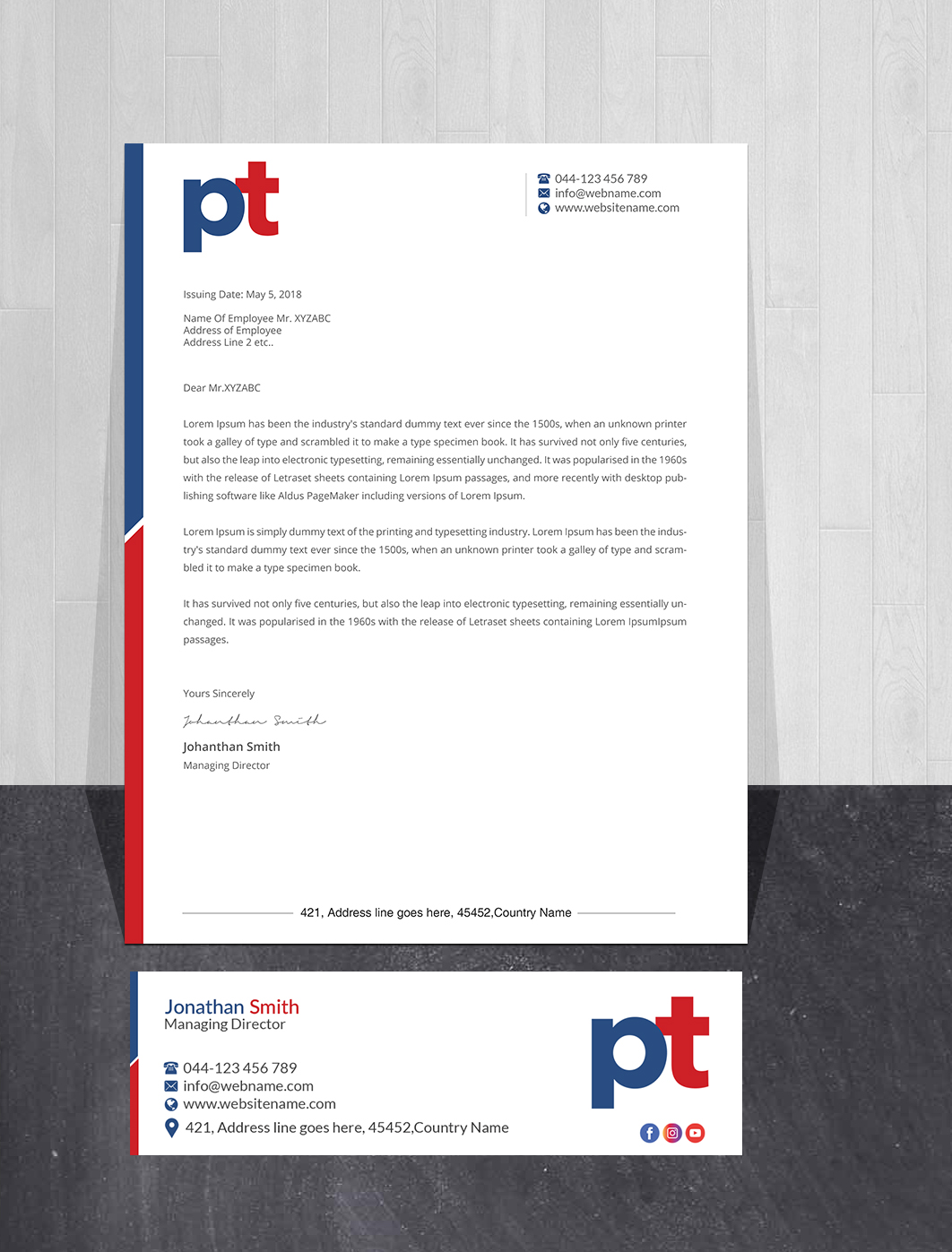 Design En-Tête par Creations Box 2015 pour PT CORPORATION INC | Design #28830752