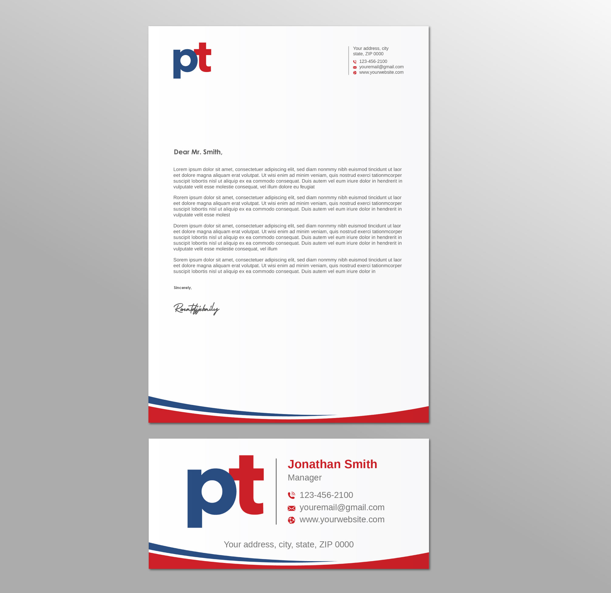 Letterhead Design by LAXMI DESIGNHUB for PT CORPORATION INC | Design #28802704