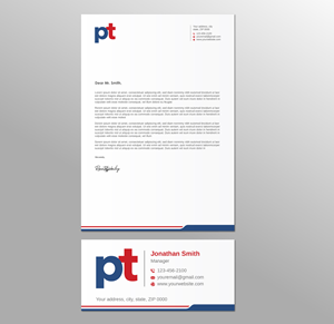 Letterhead Design by LAXMI DESIGNHUB for PT CORPORATION INC | Design: #28802706