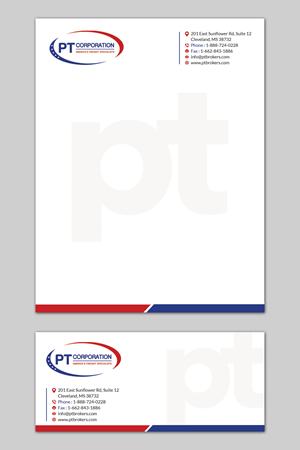 Briefkopf-Design von T.R für PT CORPORATION INC | Design: #28807932