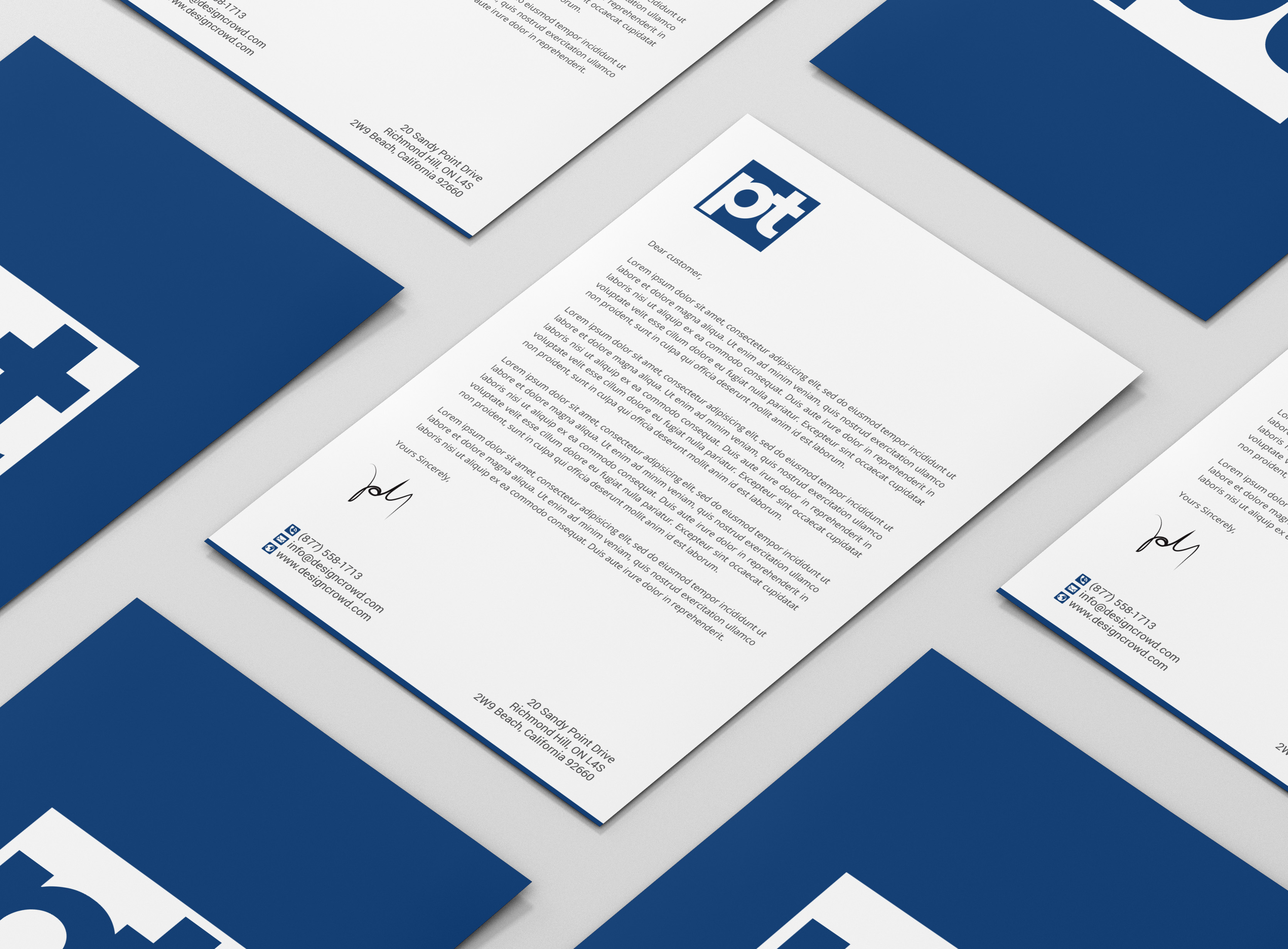 Letterhead Design by R.design for PT CORPORATION INC | Design #28800295