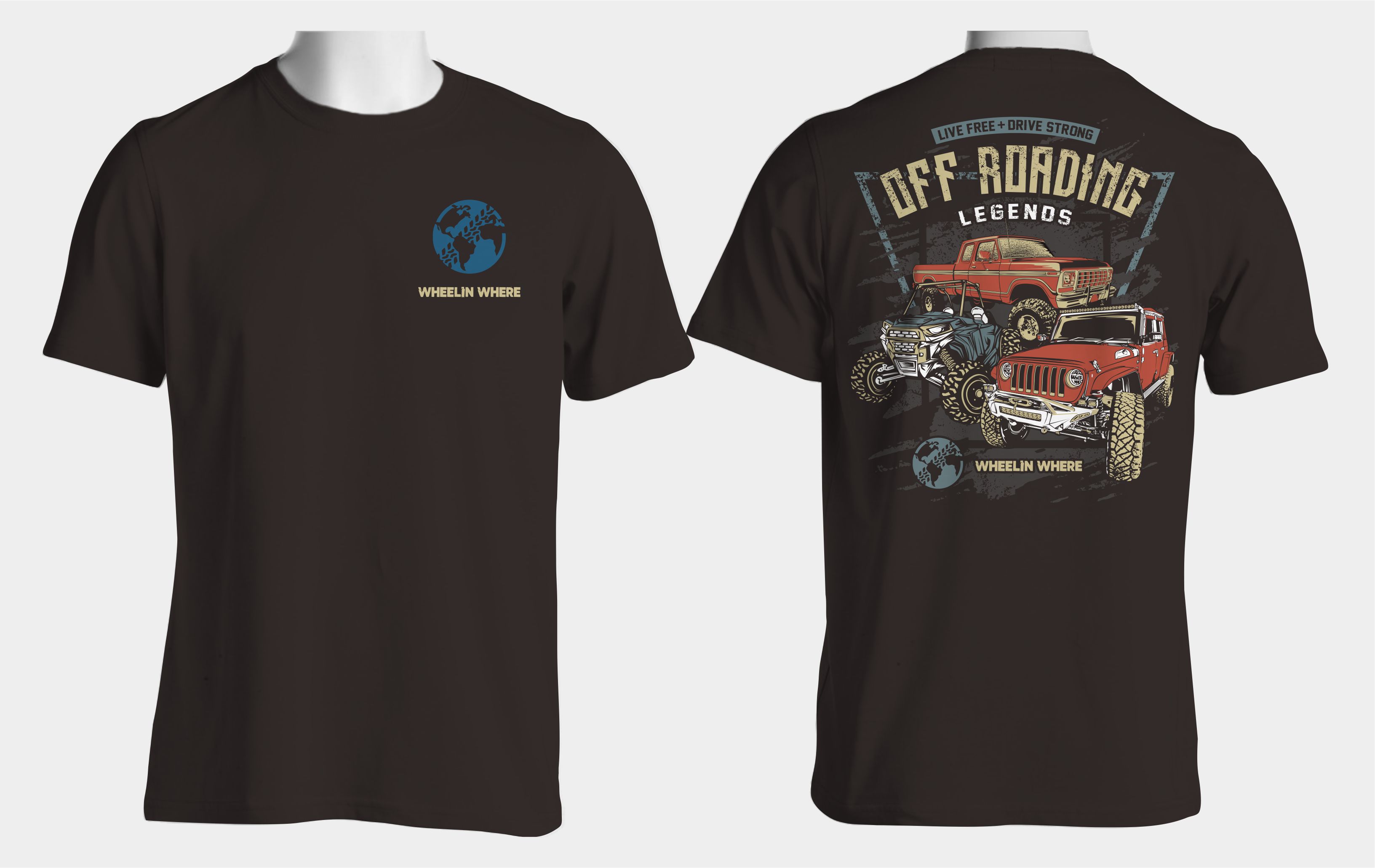 T-shirt Design by Etagraph for East Carolina Off-Road | Design #28835298