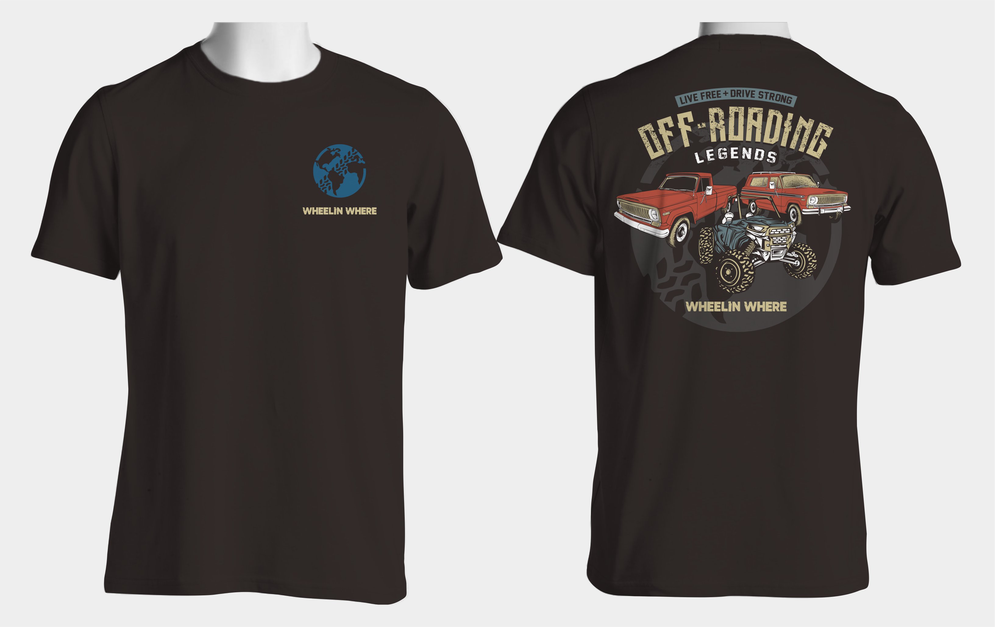 T-shirt Design by Etagraph for East Carolina Off-Road | Design #28847279
