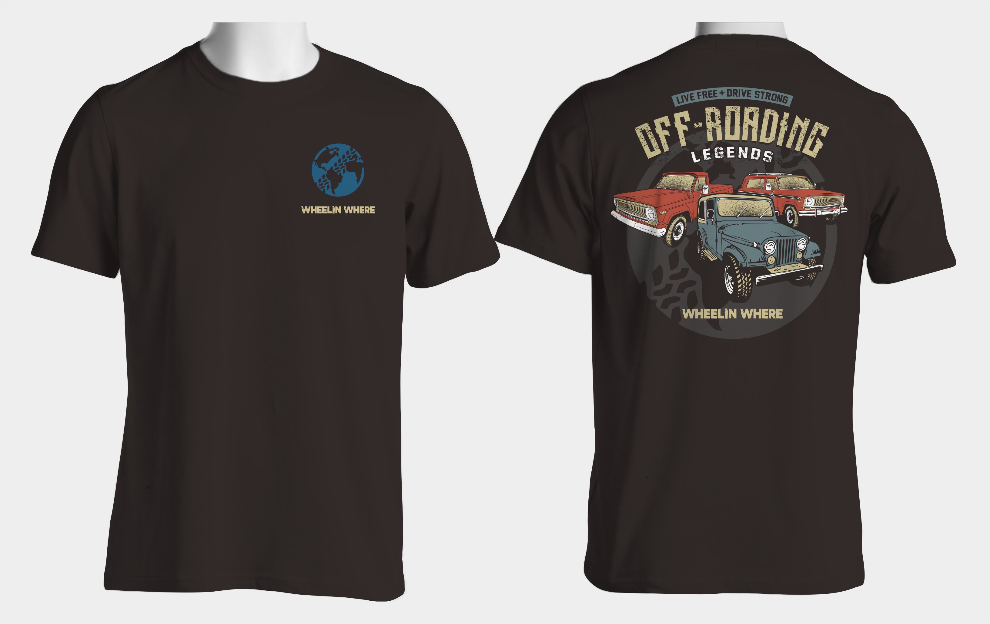 T-shirt Design by Etagraph for East Carolina Off-Road | Design #28850930