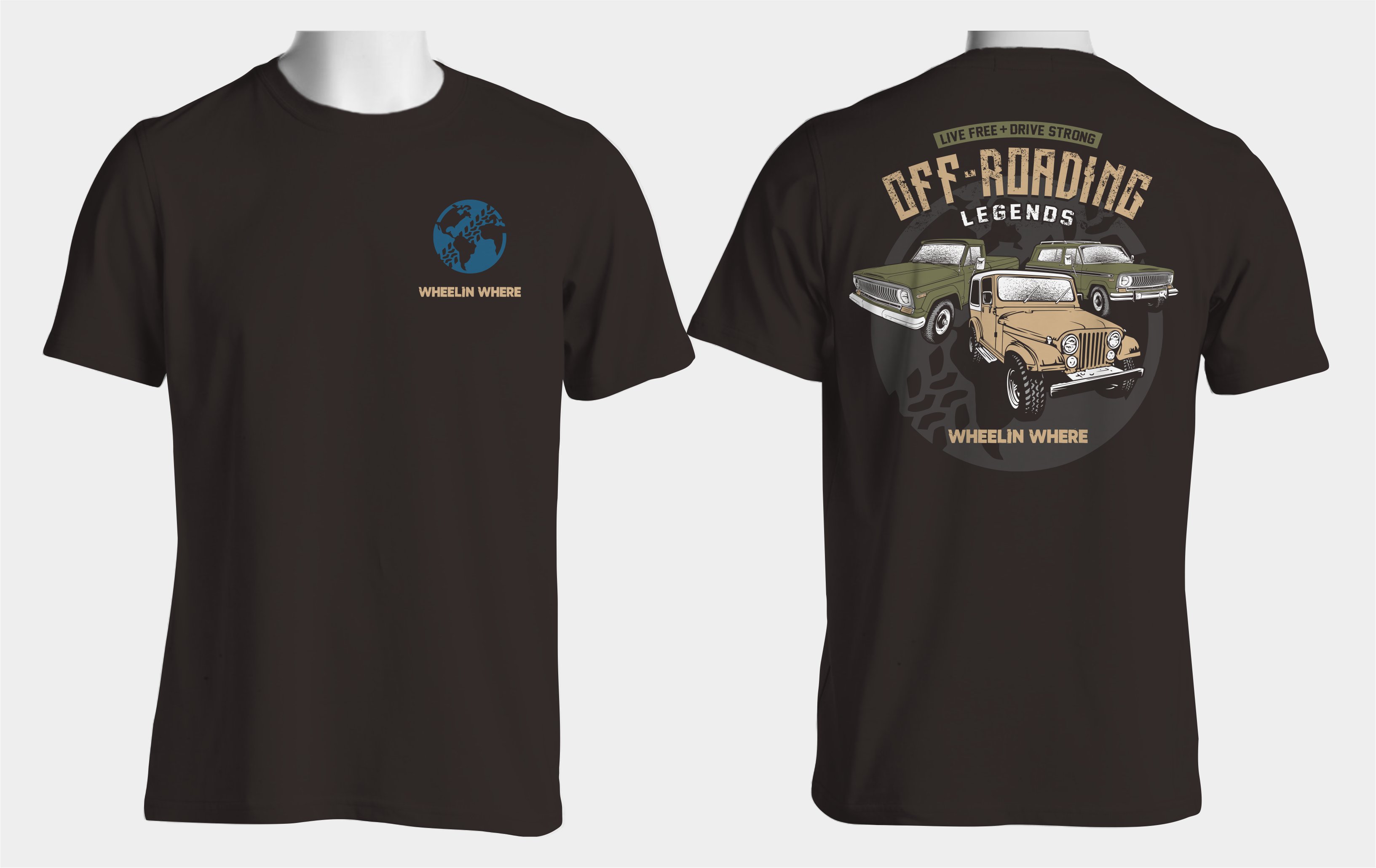 T-shirt Design by Etagraph for East Carolina Off-Road | Design #28858690