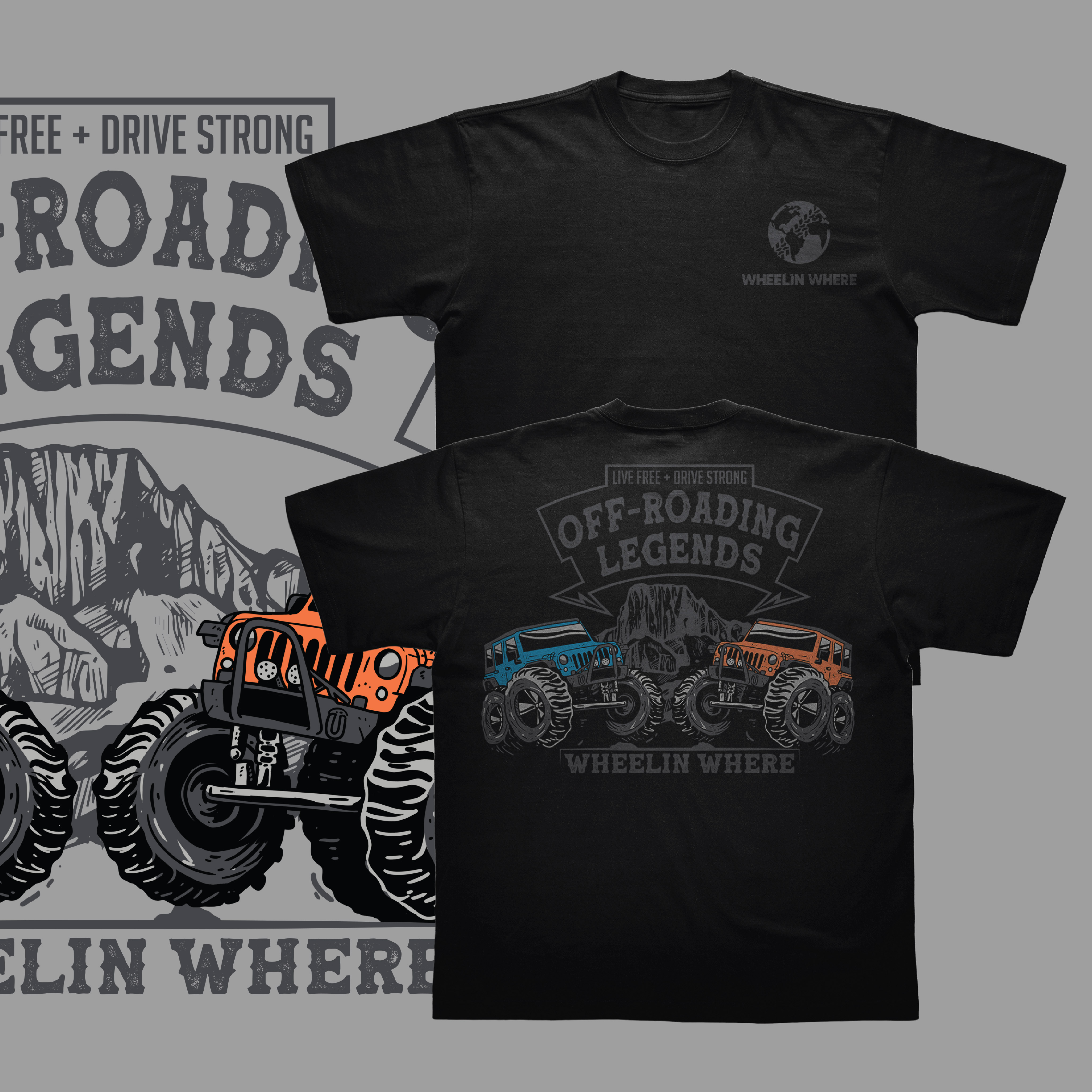 T-shirt Design by Rifqi 7 for East Carolina Off-Road | Design #28818061