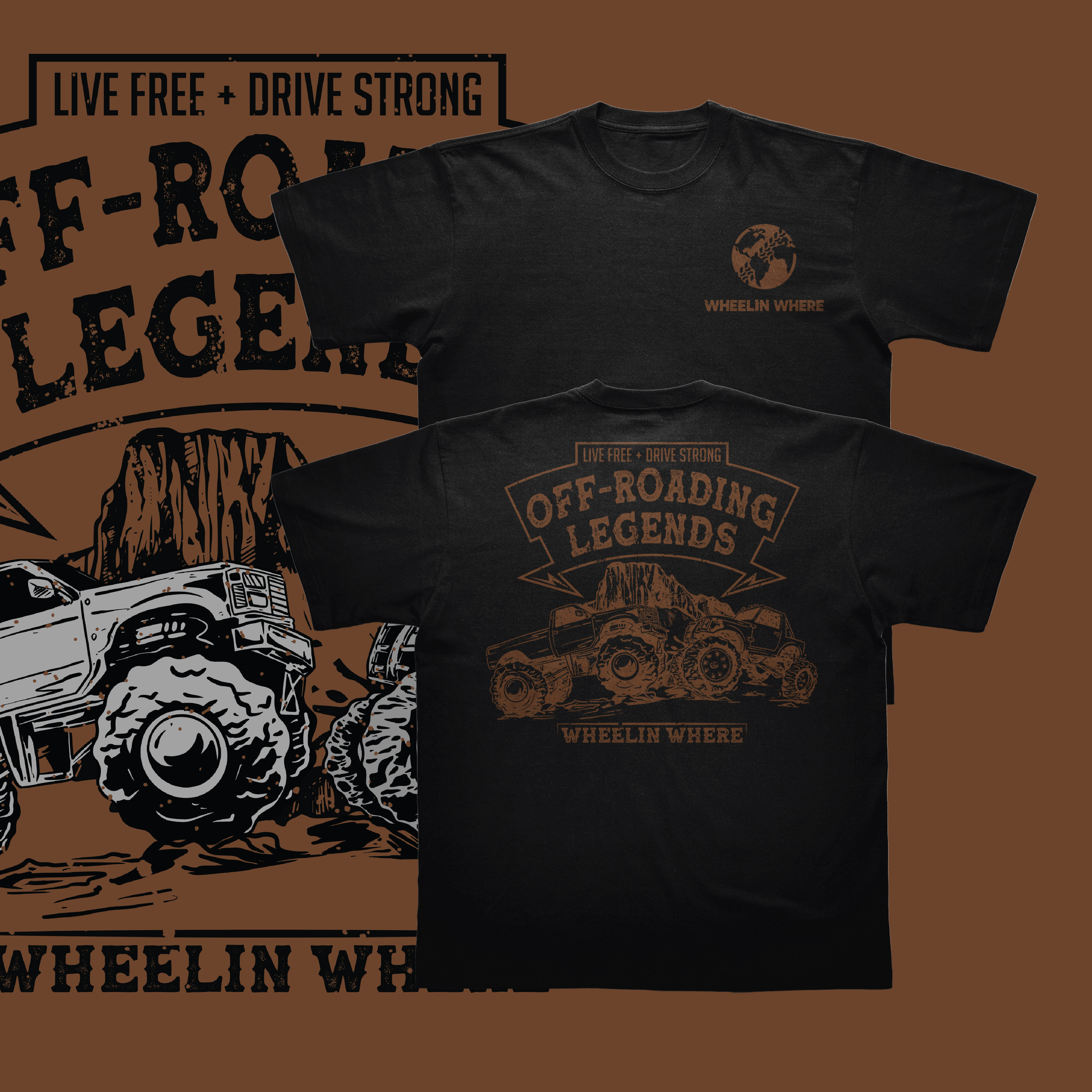T-Shirt-Design von Rifqi 7 für East Carolina Off-Road | Design #28821173